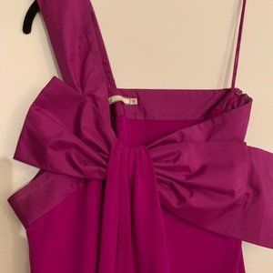 One shoulder SILK top/Never Worn!!